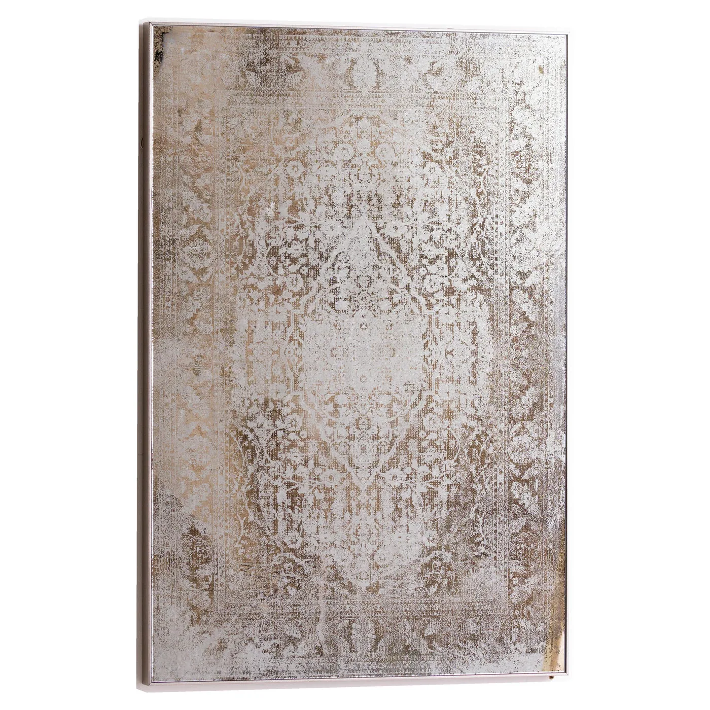 Mirrors material and finish reference for Antique Etched foxed Wall Art Mirror