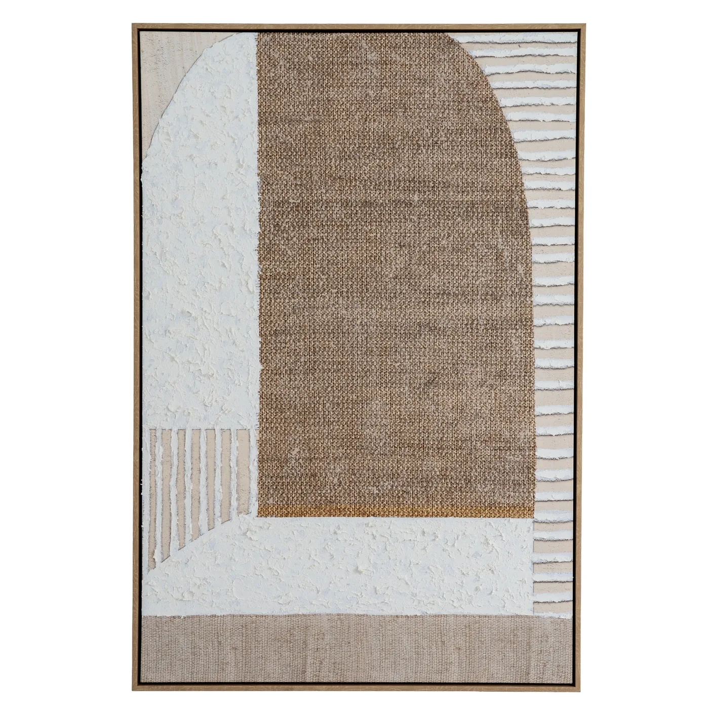 Decor material and finish reference for Petra Hand Painted Canvas In Frame