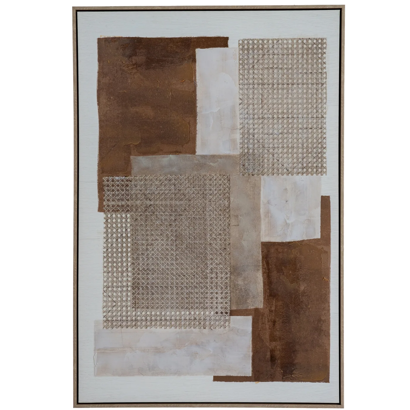 Decor material and finish reference for Sedora Hand Painted Canvas In Frame