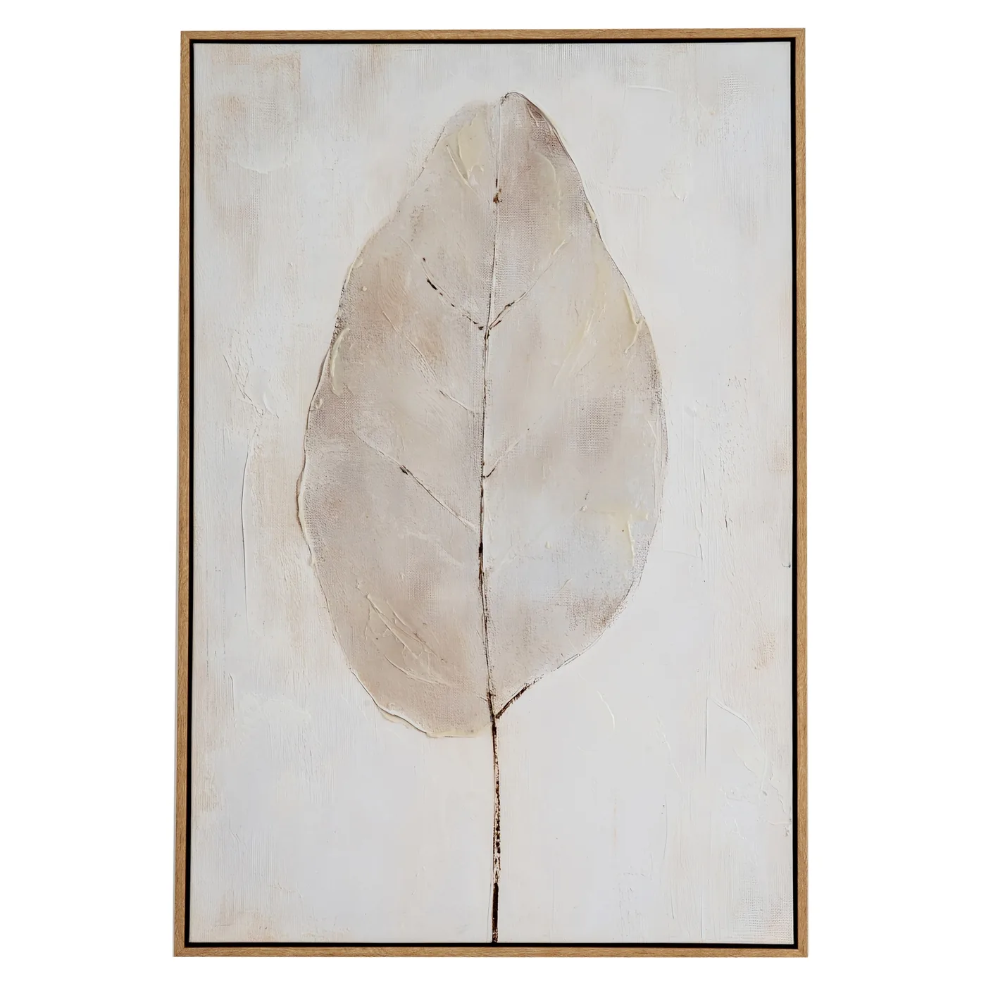 Decor material and finish reference for Ashenra Hand Painted Canvas In Frame