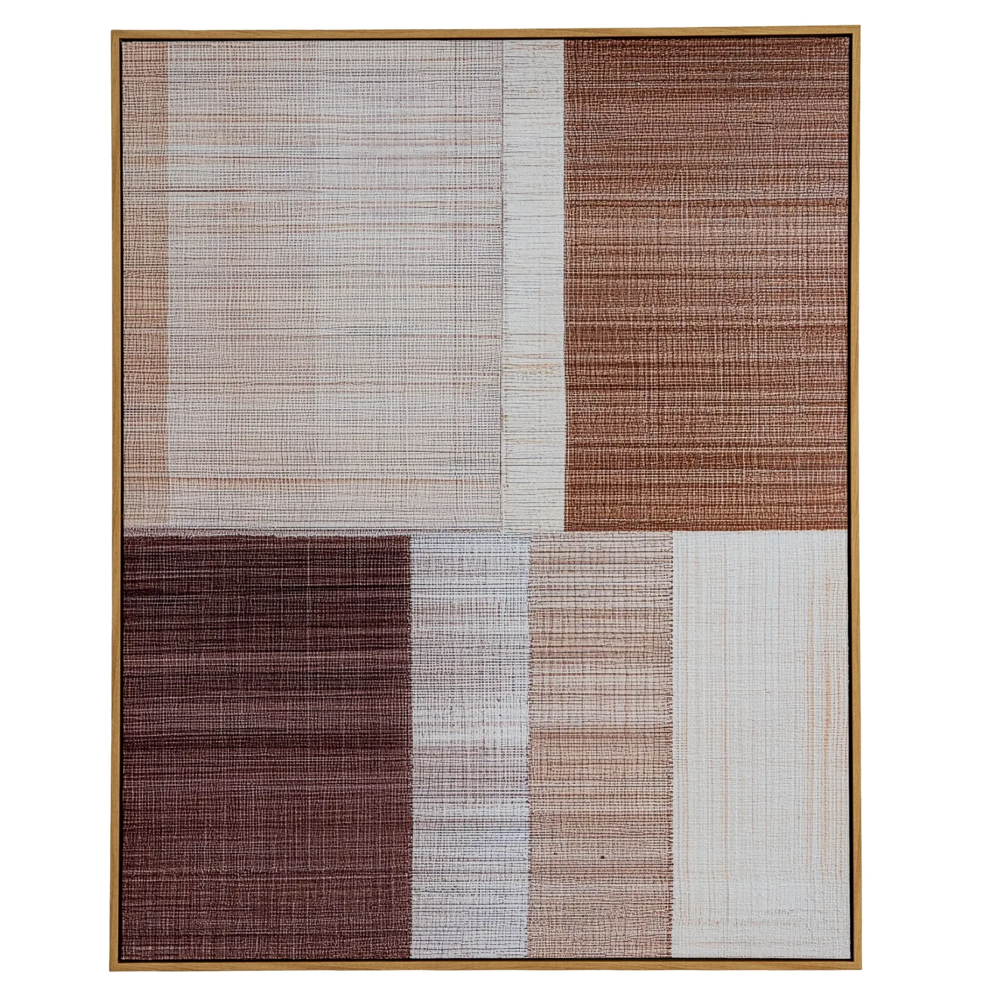 Decor material and finish reference for Umbora Hand Painted Canvas In Frame
