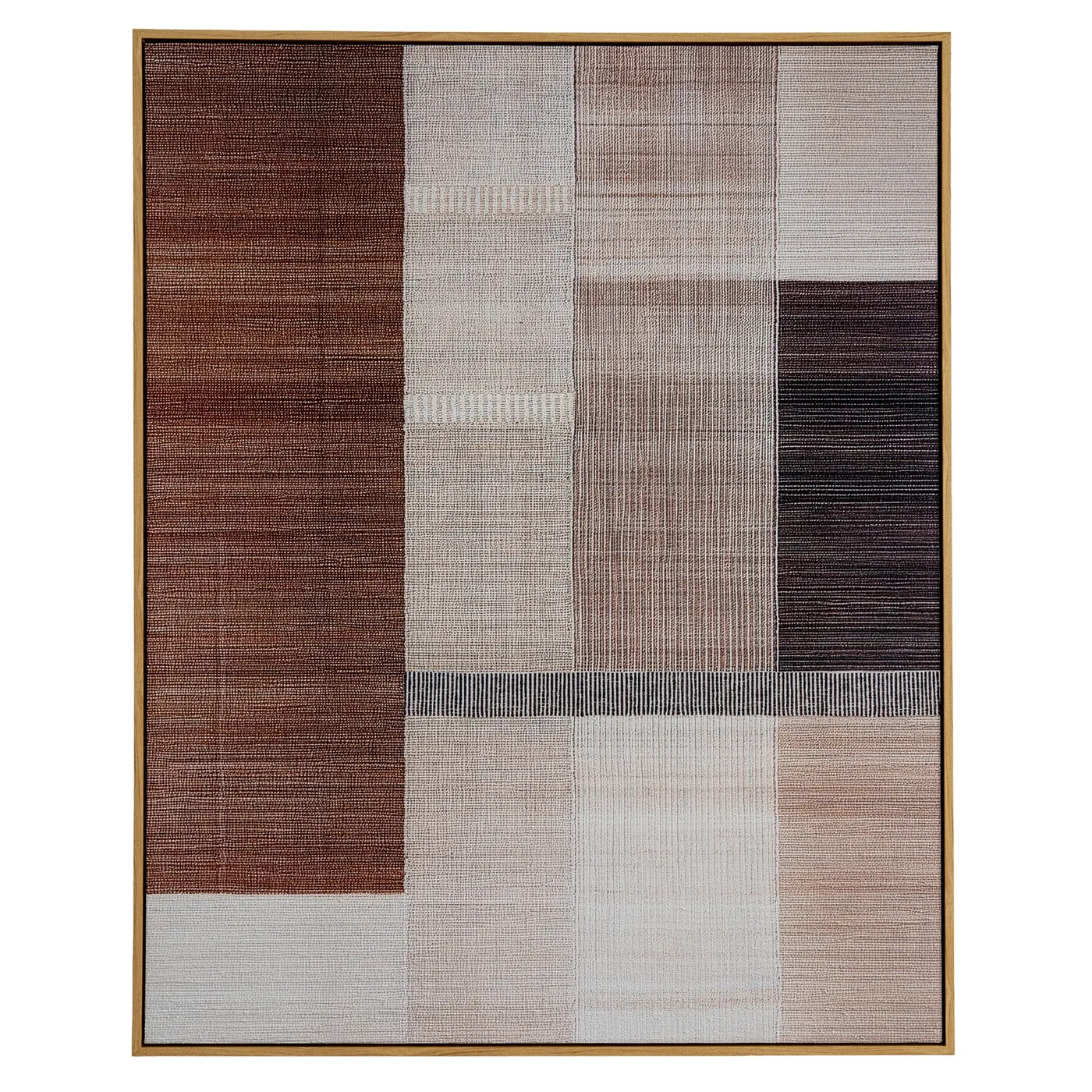 Decor material and finish reference for Ivora Hand Painted Canvas In Frame