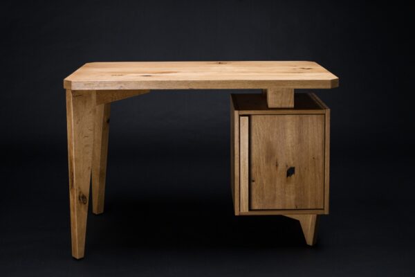 Rustic solid oak desk