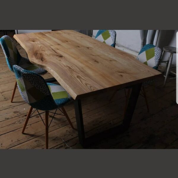 rustic solid oak table